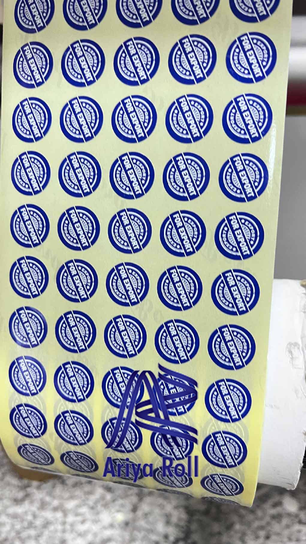 خدمات چاپ لیبل گلاسه در شیراز