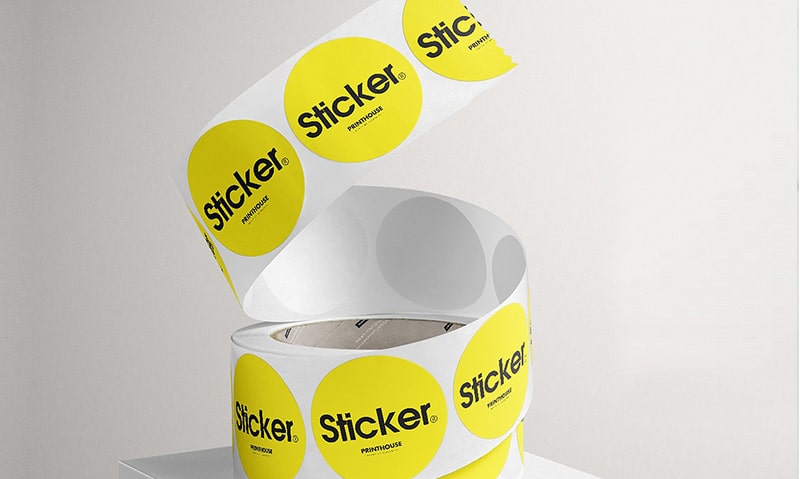 خدمات چاپ لیبل پشت چسبدار در تهران