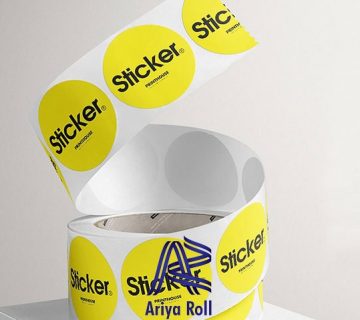 خدمات لیبل پشت چسبدار در همدان