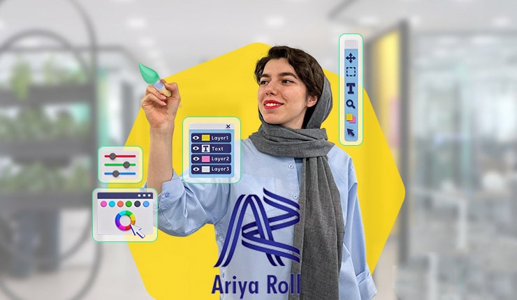 تبلیغات با ارزش و مفید با بنر و لیبل